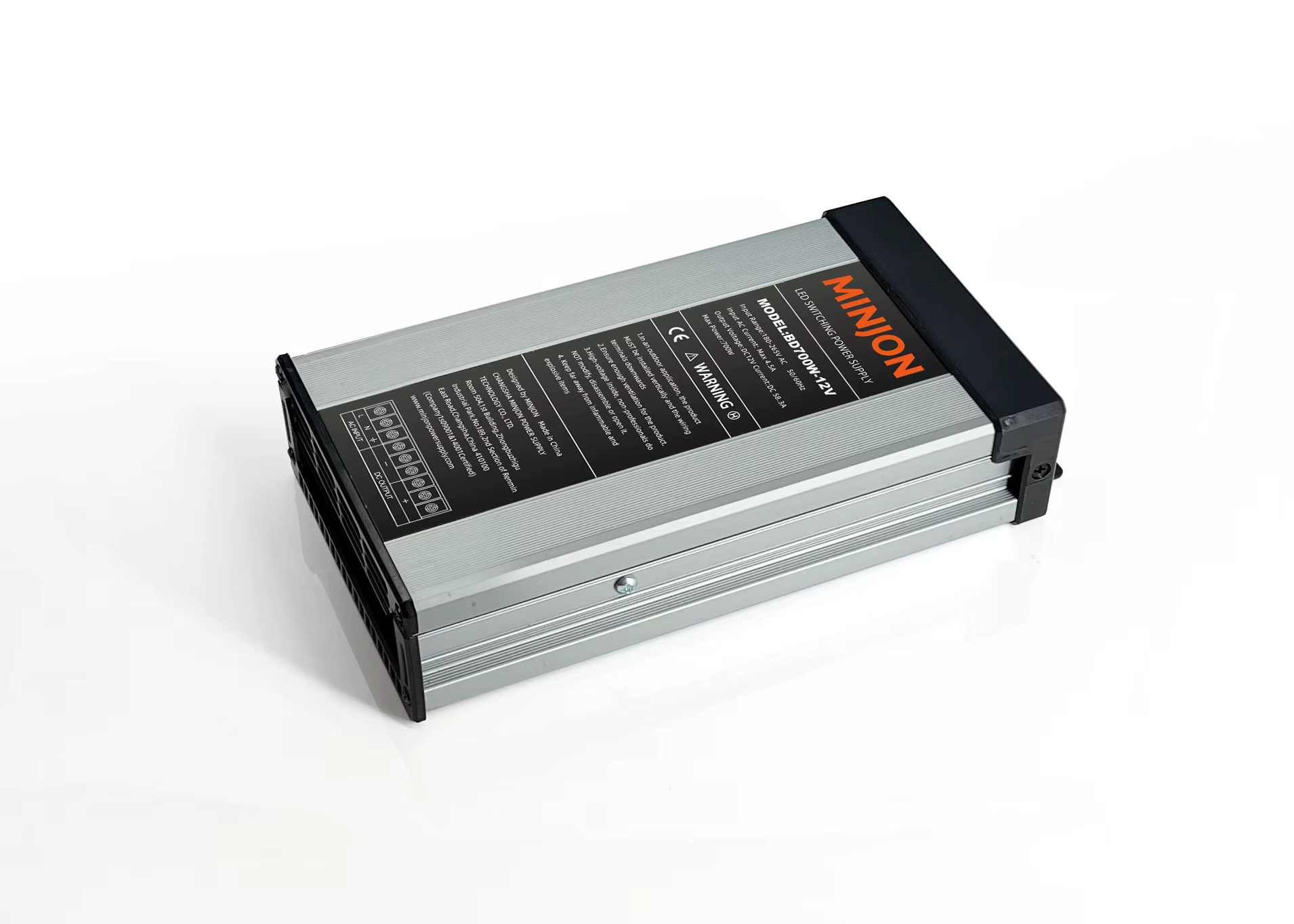 DC 12V 58.3A MINJON MODEL: BD700W - 12V