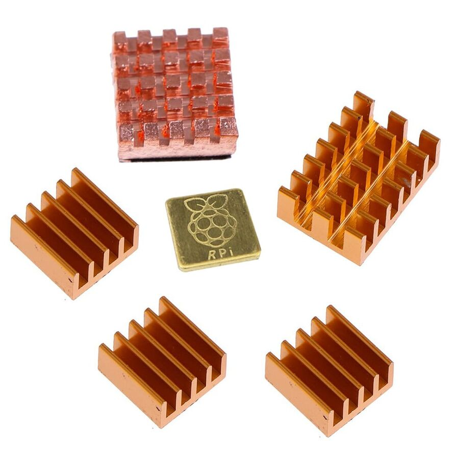 3pcs/set Raspberry Pi Heat sink Pure Aluminum Cooler - arduino