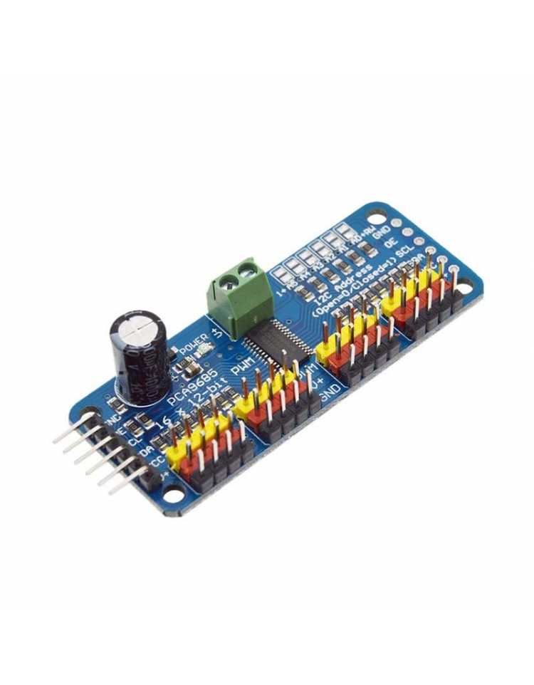 PCA9685 16 Channel 12 Bit PWM - arduino