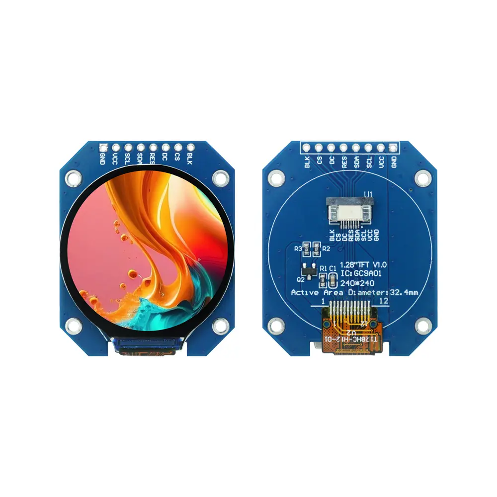 TFT Dısplay 1.53 Inch Round lcd dISPLAY - arduino
