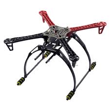 F450 PCB KARTLI GÖVDE KITI KIRMIZI SIYAH