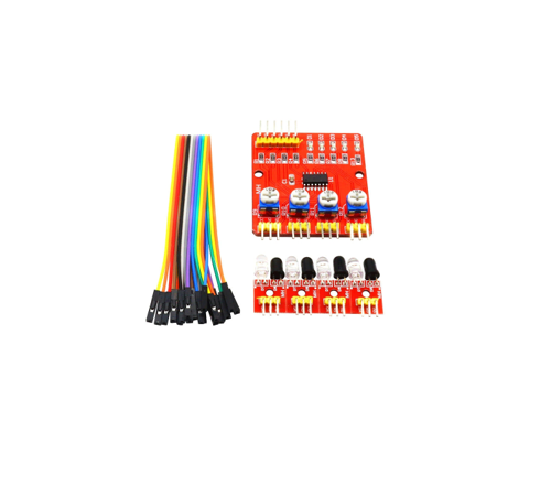 F233-01 4Way Infrared Tracing Module - arduino