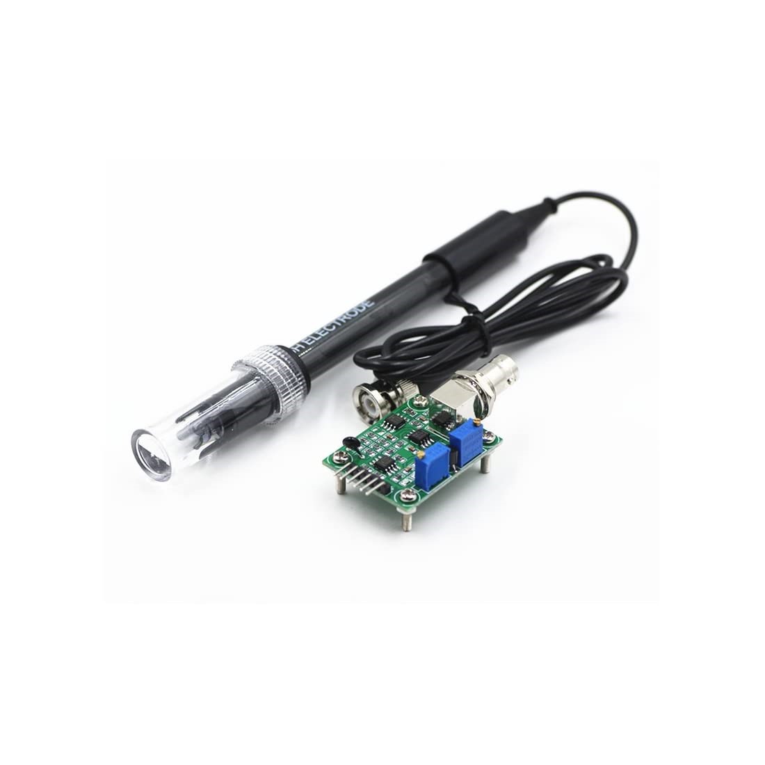 Techtonics PH Sensor Module with  PH Electrode Probe BNC