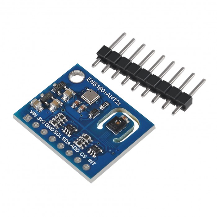 ENS160 + EH21 KARBONDİOKSİT ECO2 HAVA KALİTESİ SICAKLIK VE NEM SENSÖRÜ - Arduino