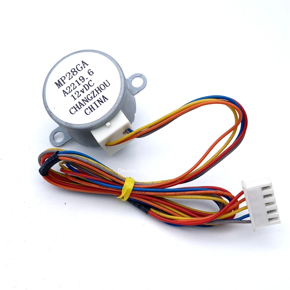 MP28GA 12V Old version air conditioner swing motor,28BYJ48 step motor