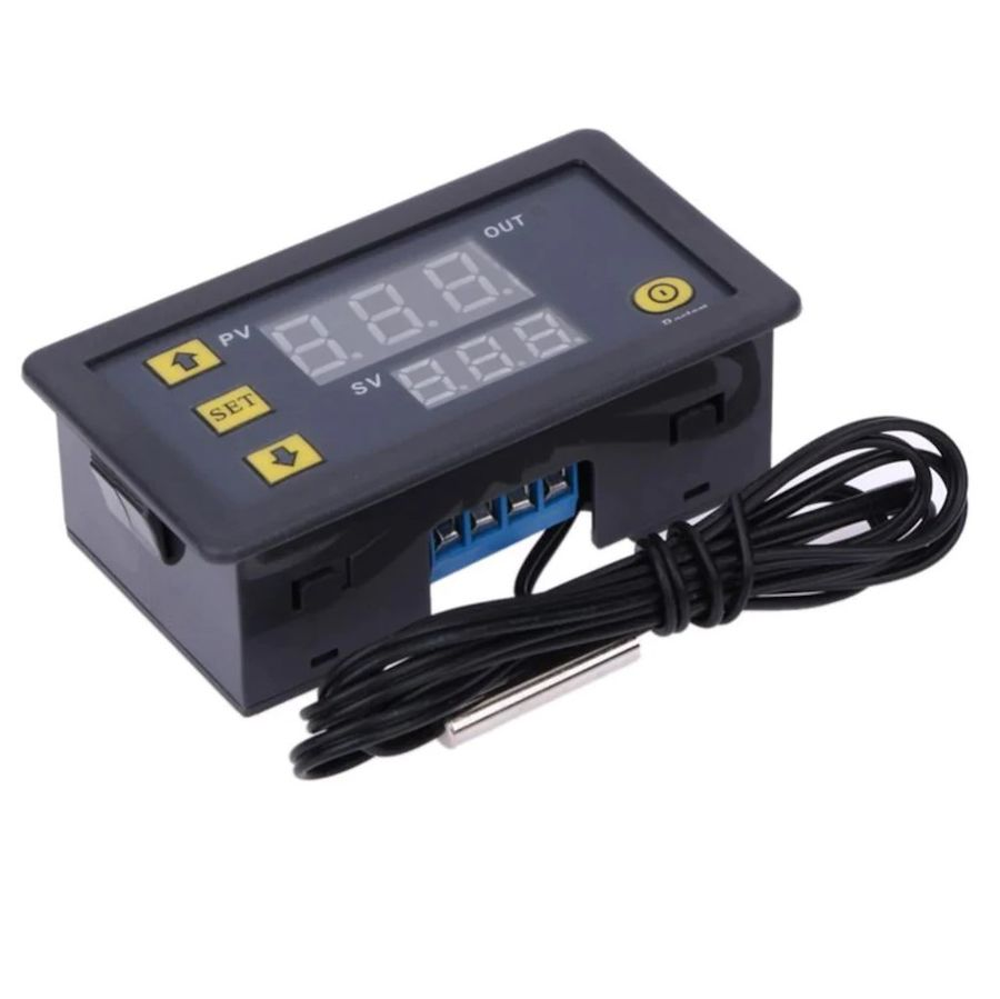 12 V 20A Digital Adjuatable Mini Thermostat