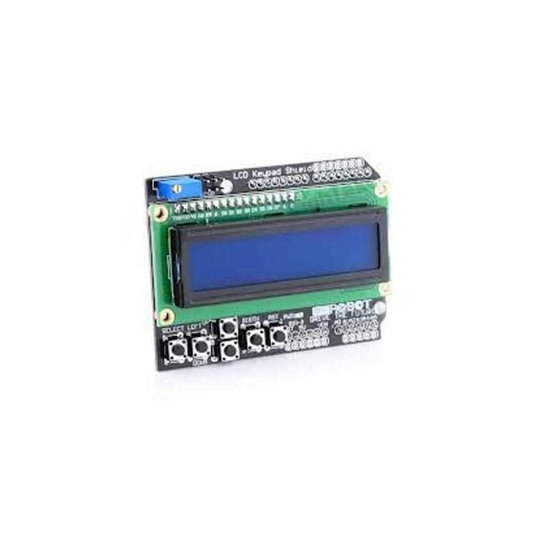Arduino LCD Keypad Shield - 2x16 LCD Display Module with Arduino Keys