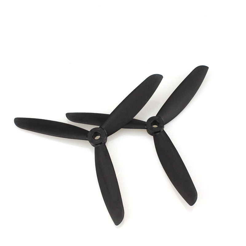 Drone - Quadcopter and Multicopter Propeller Set - Plastic 5030 Black 2 Pieces