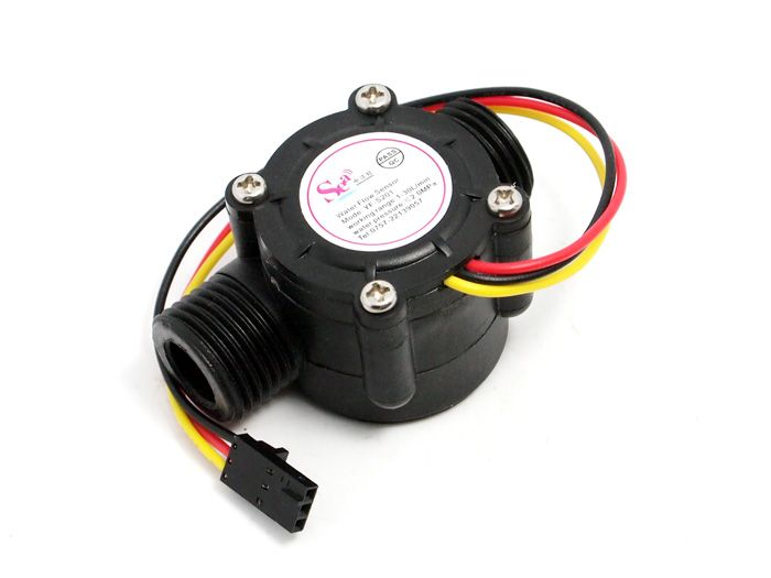 Water Flow Sensor YF-S201 - arduino