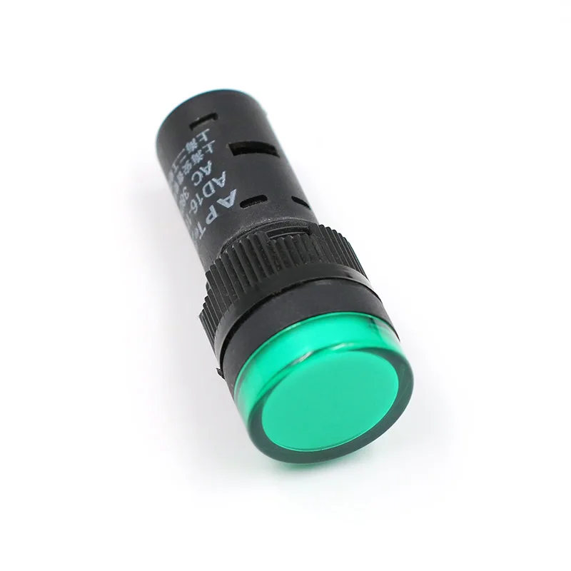 16mm Round Green Signal Lamp (Led Voltage 10-24v)