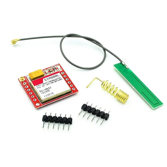 Micro SIM800L GPRS GSM Module and Antenna