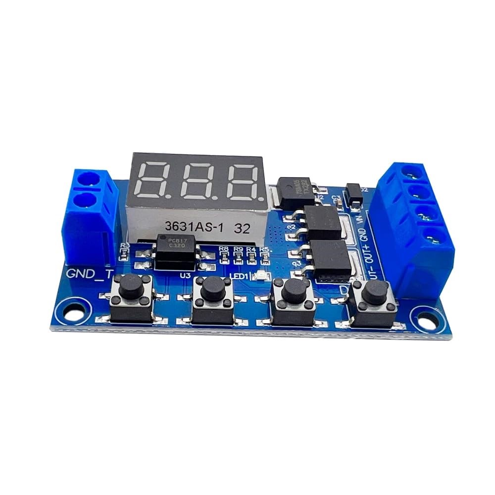 DC 12V 24V Dual MOS LED Digital Timer Relay Module
