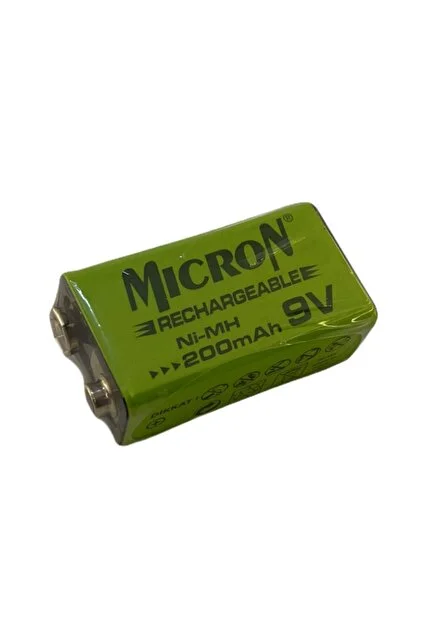 MICRON 200MAH NI-MH 9V - Battery