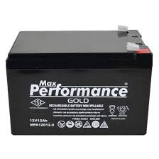 MAX PERFORMANCE GOLD BATTERY 12V 12A