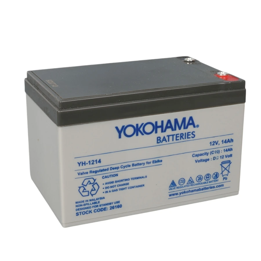 YOKOHAMA BATTERIES 12V 14A - Battery