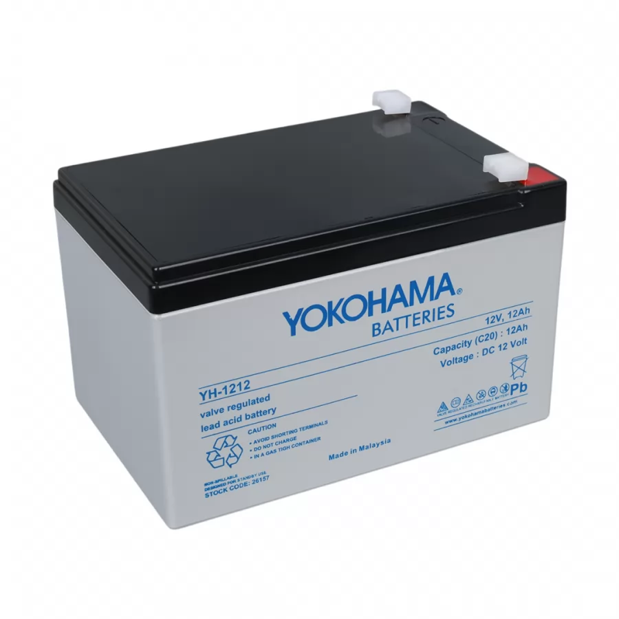 YOKOHAMA BATTERY 12V 12A - Battery