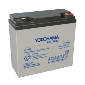 YOKOHAMA BATTERIES 12V 24A - Battery