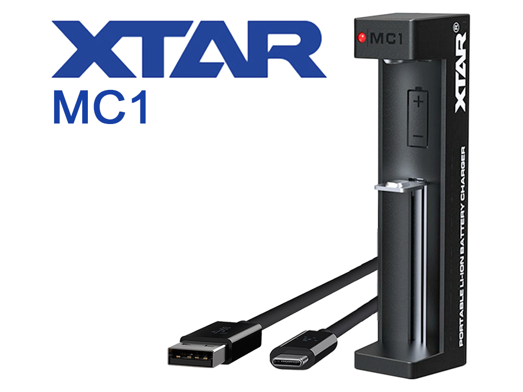 XTAR MC1 Type-C Lİ-İON BATTERY CHARGER - batteries