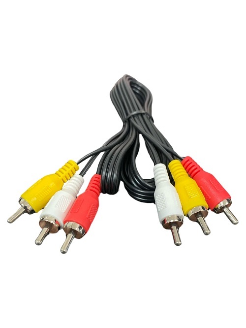 3RCA To  3RCA 1.5M  Cable - mainled