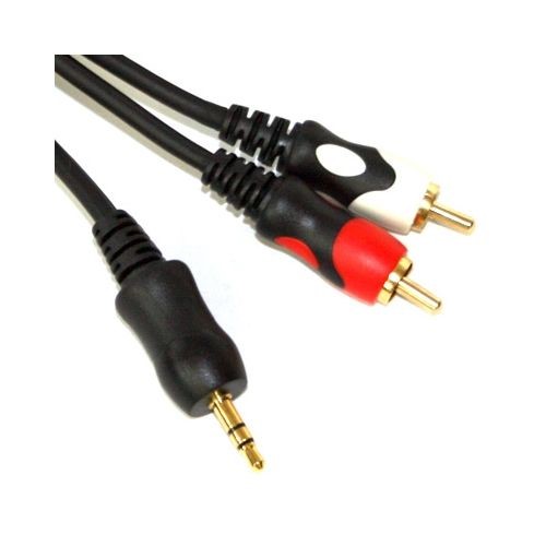 5 Meter 2 RCA to 3.5mm Stereo Cable