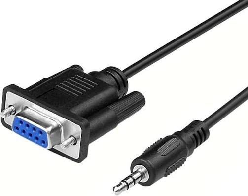 RS232 9-PIN - 3.5mm Ses Jakı Seri Adaptör Kablosu
