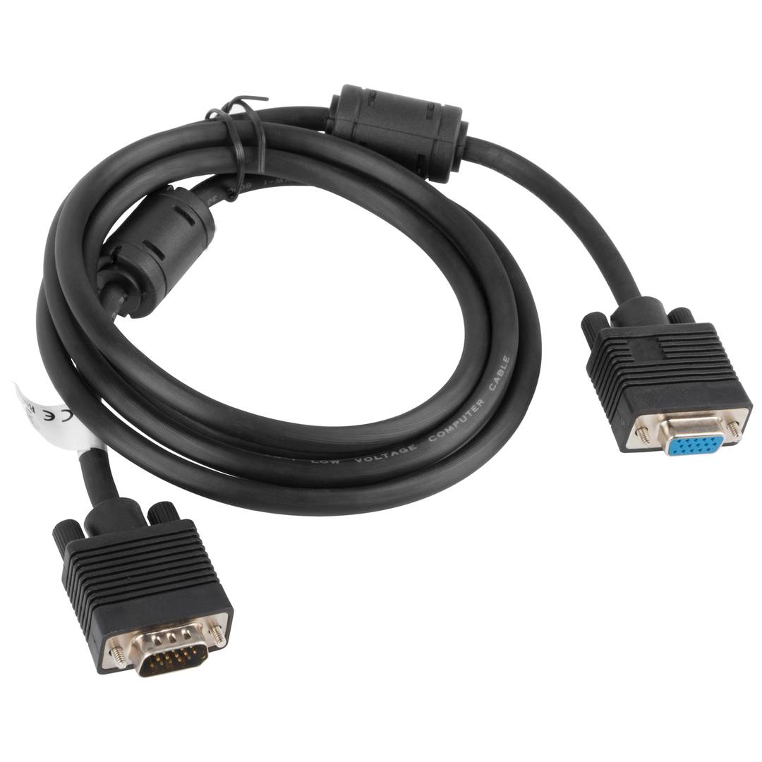 VGA MALE-FEMALE 1.8m CABLE - mainled