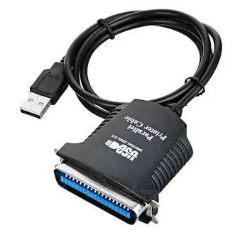 Yazıcı için 1,5 metrelik Paralel Port - USB Adaptör Kablosu