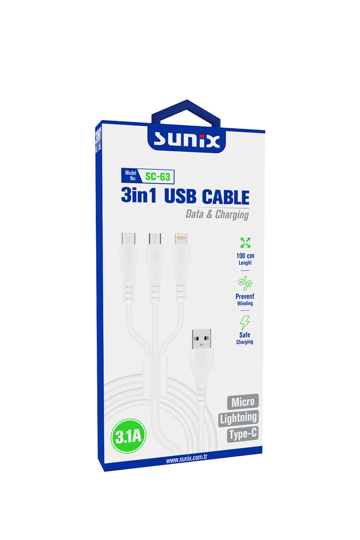 3 ın 1 USB CABLE