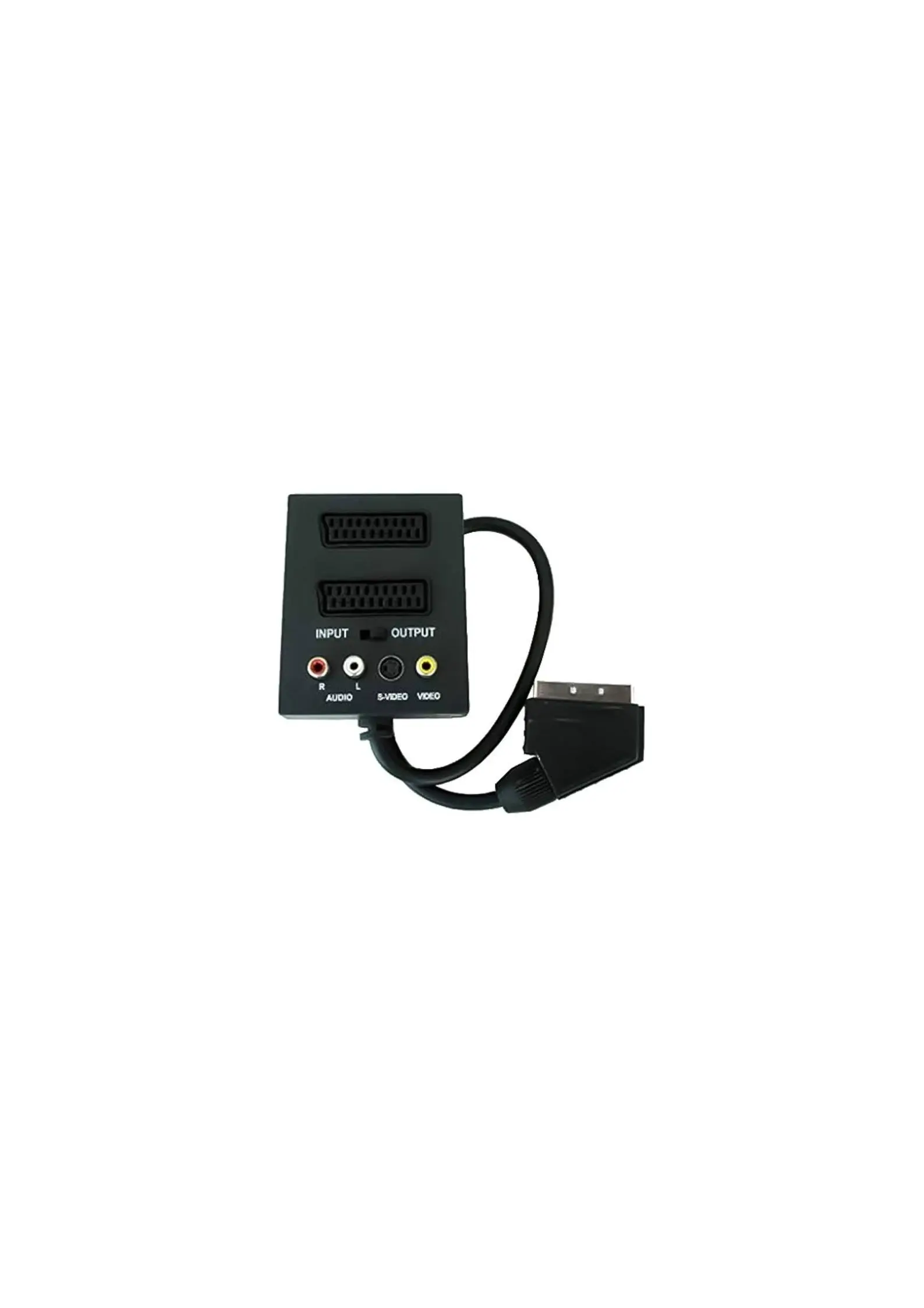 PremıumCord Adapter Scart/M2xCart+3xRCA Wıth ın/out Swıtch