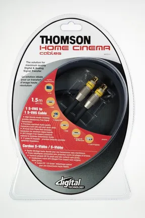 THOMSON HOME THEATER CABLE (KHC015) S-VHS 1.5M