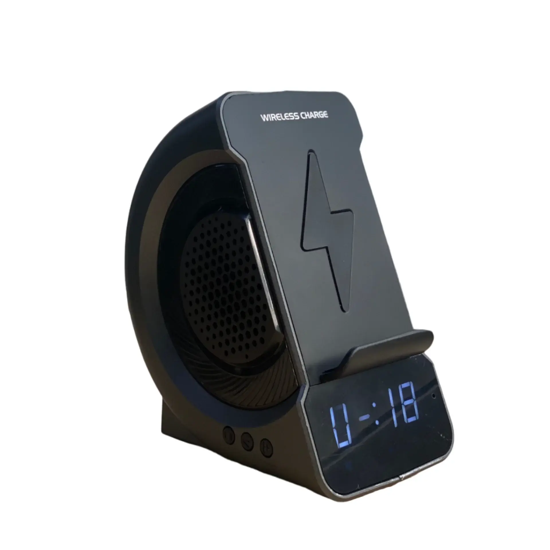 WIRELESS CHARGER FM CLOCK RADIO