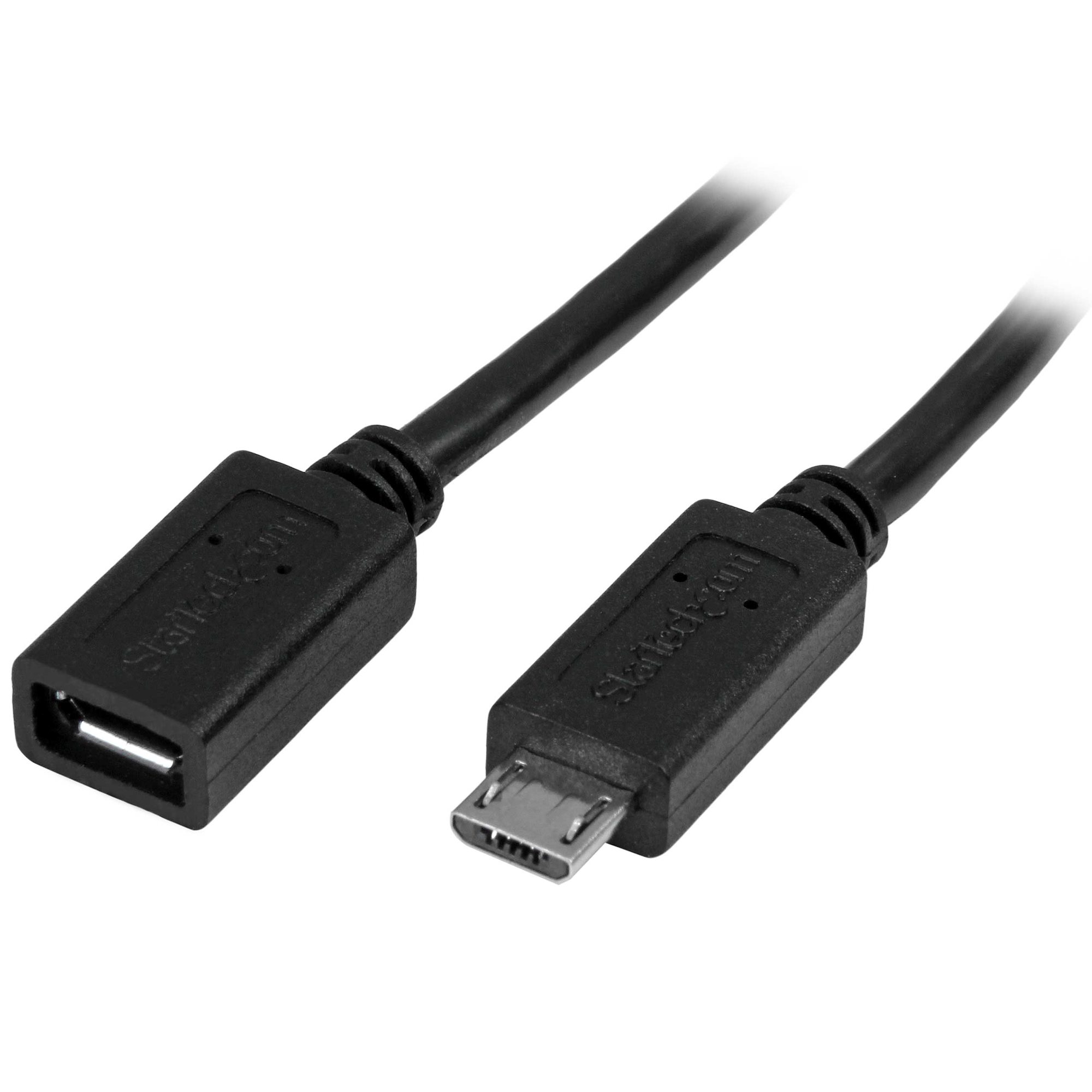 Dişi USB - Mikro USB Uzatma Kablosu