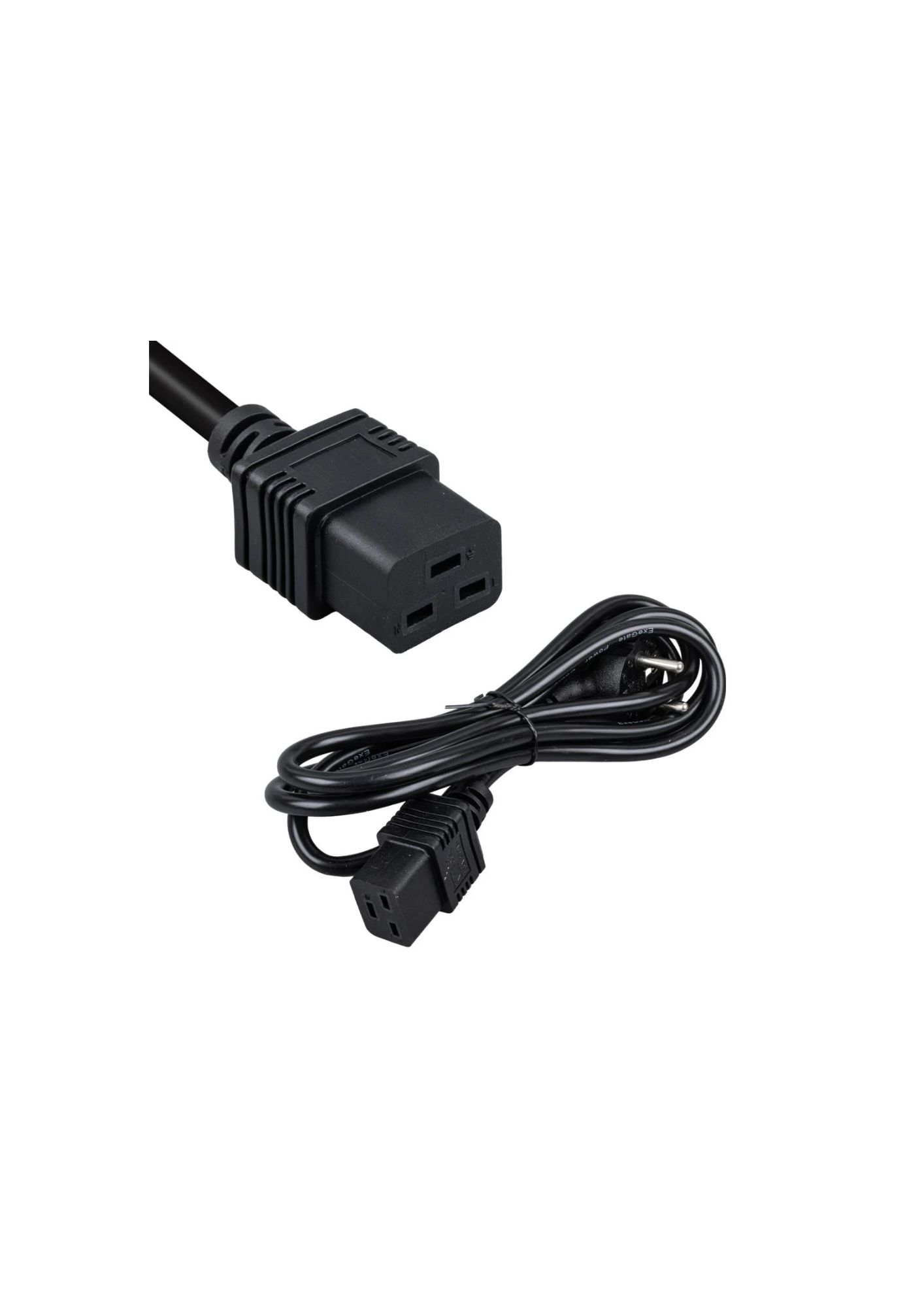 C20 Rectangular Male Inlet 1.8 Meter UPS Power Cable