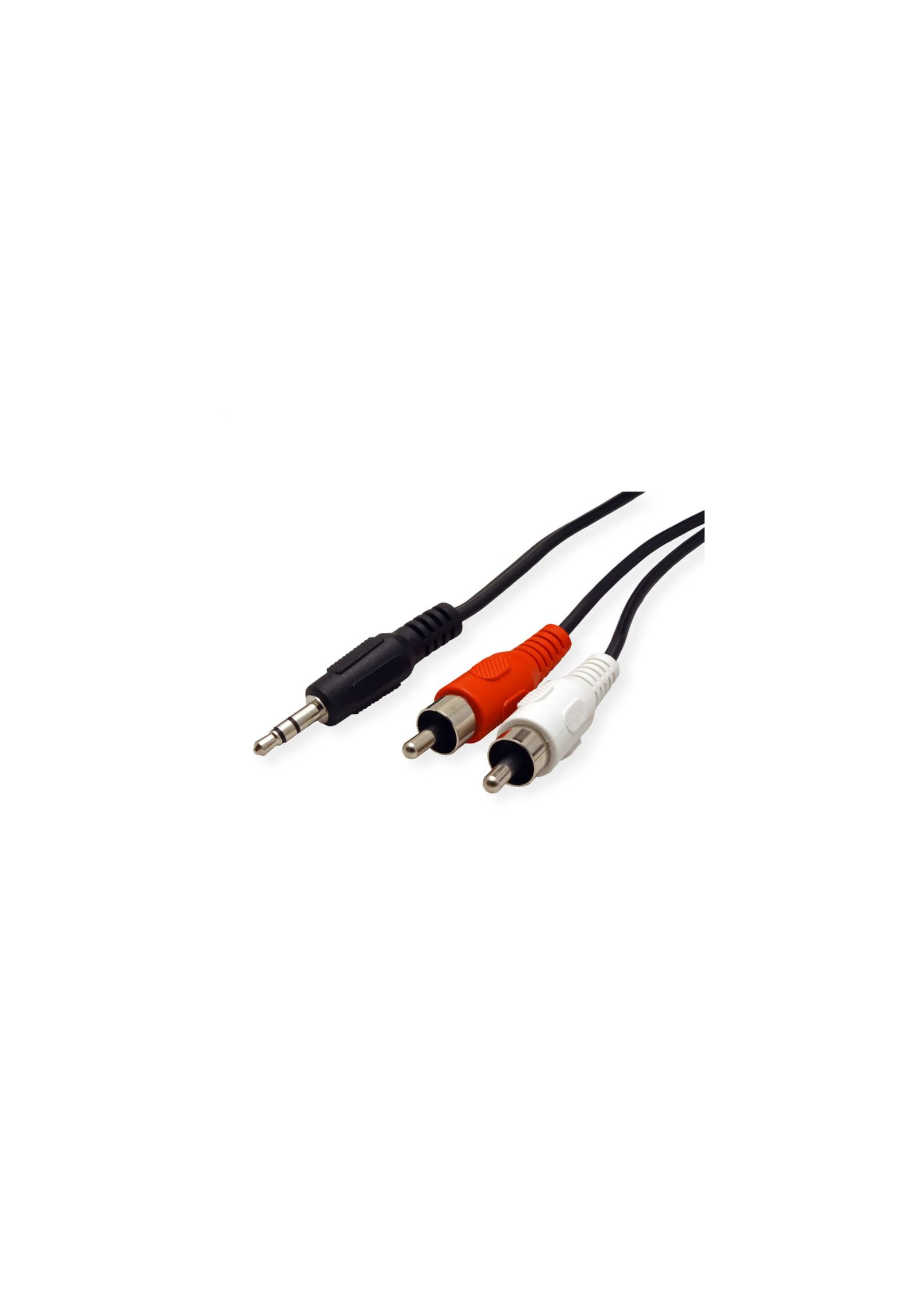 3.5mm Stereo To 2 RCA  1.5m CABLE - mainled