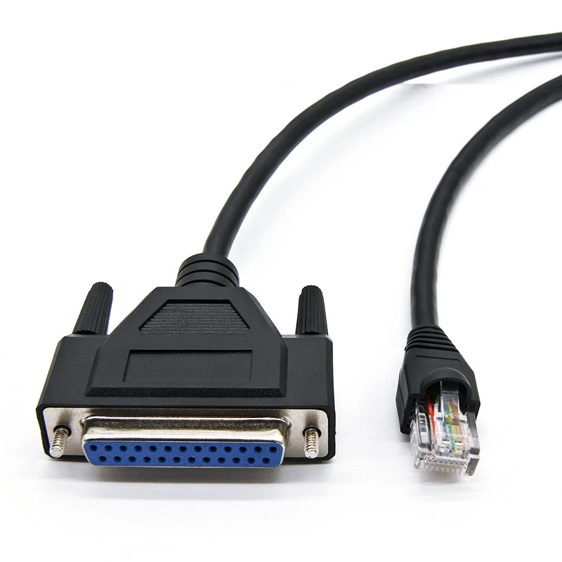 DB 25-PIN To 8P8C RJ45 Networkıng Serıal Cable