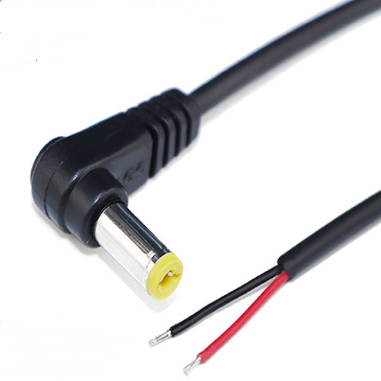 DC Power 5.5mm x 2.5mm 10A 30cm Barrel Male Plug Connector