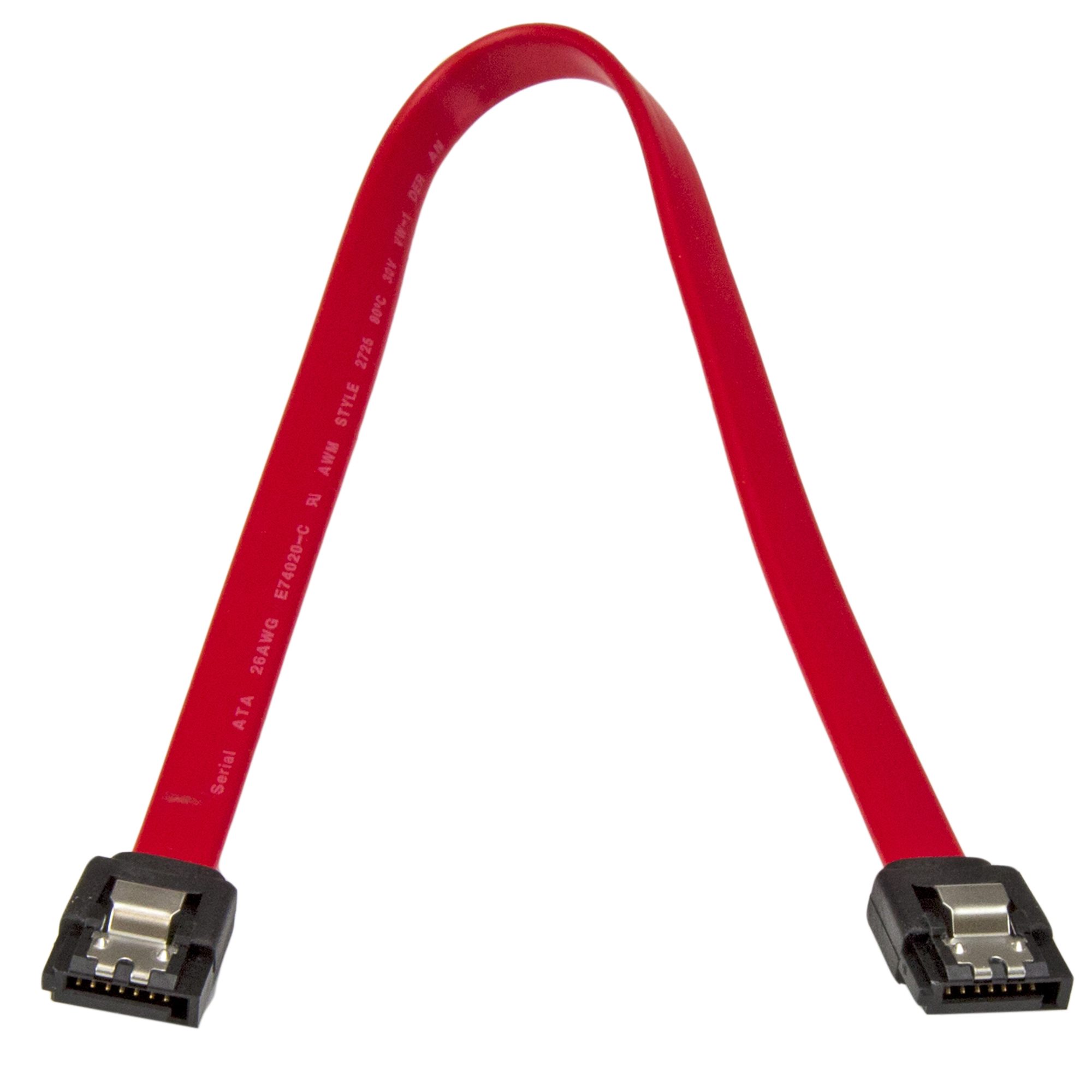 12in Latching SATA Cable-SATA Cable Serial ATA