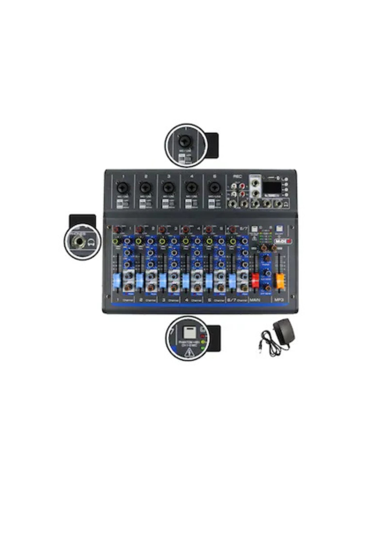 MDX-07FXU Midex Professional Mixer