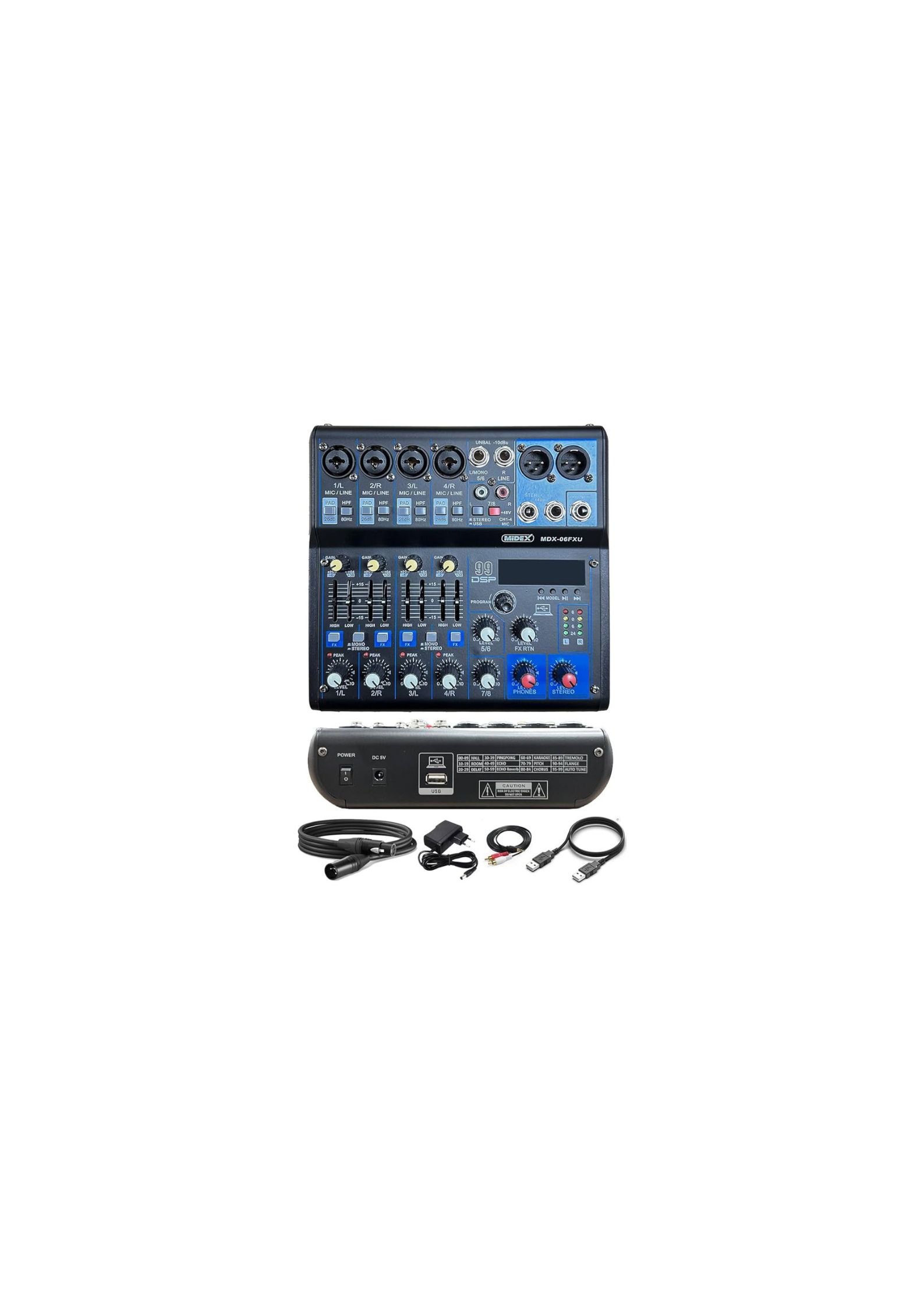 MDX-06FXU Midex Profesyonel Mikser