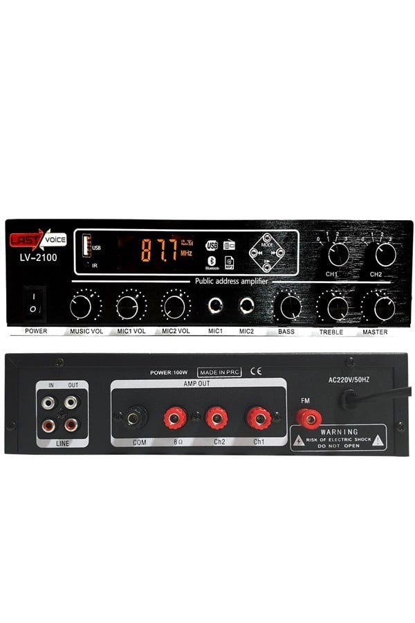 STEREO MIXER ANFI LV-2100 USB BT