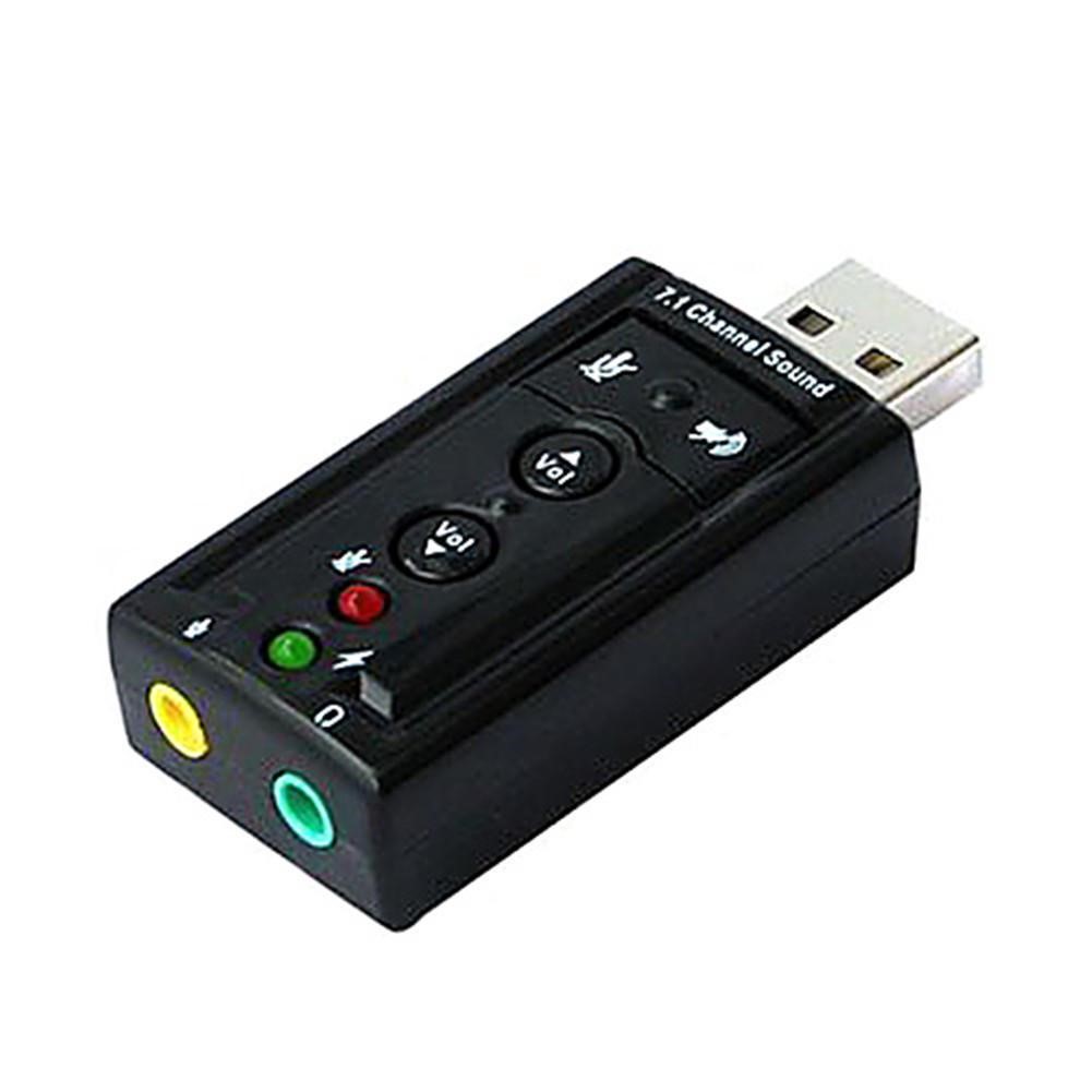 LASTVOICE 7.1 CHANNEL USB3.5 SOUND CARD