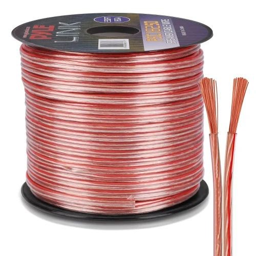 SPEAKER CABLE 2x0.75 TRANSPARENT 100 meters TSE