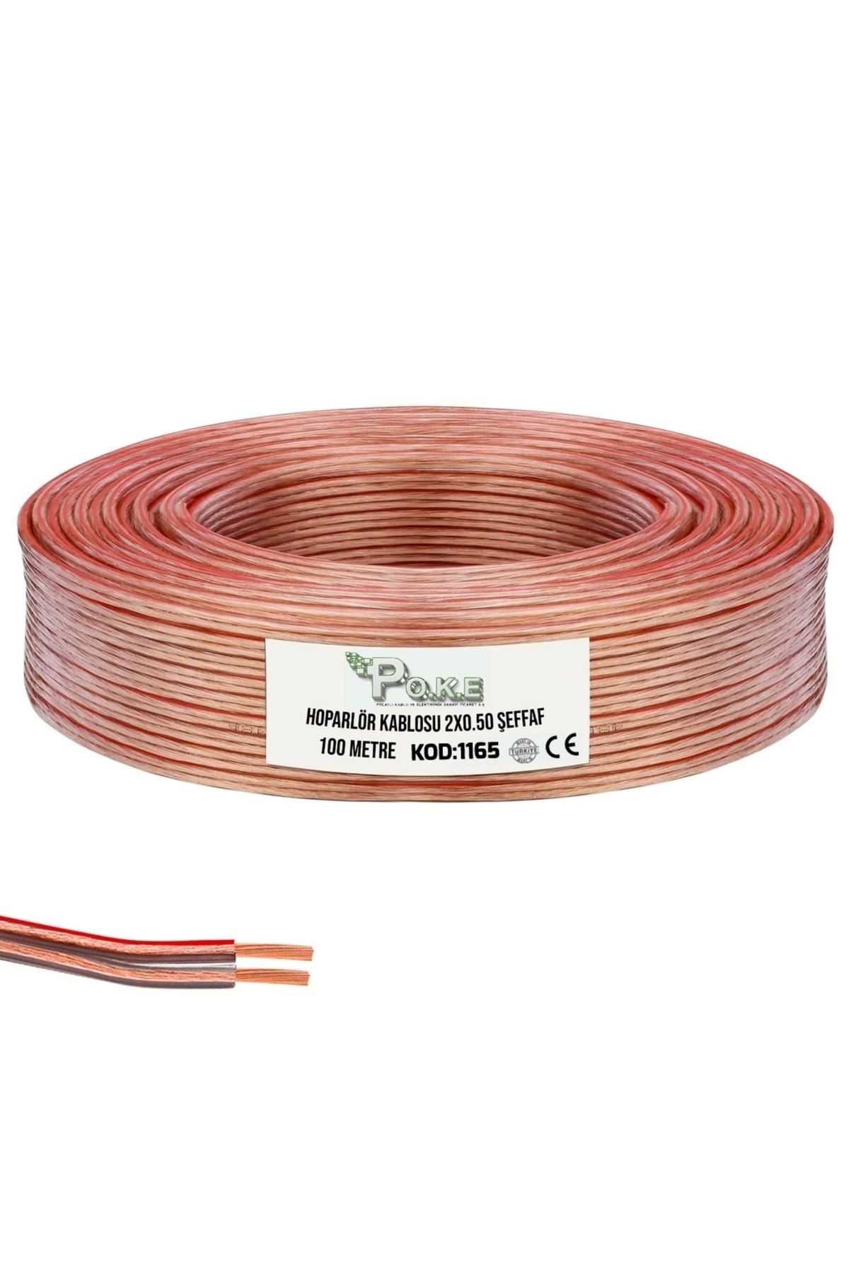 SOUND CABLE 2*0.50mm SEFAF KABLO /metre