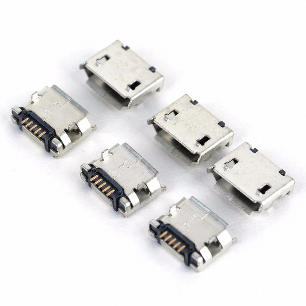 Micro USB 5-Pin Type B Female