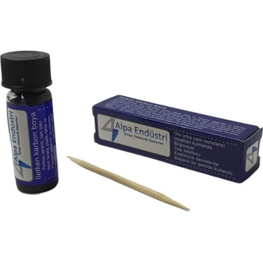 İletken Karbon Boya 5g/50R - Carbon paint
