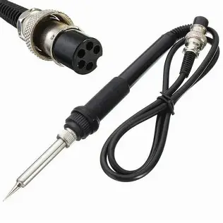 POWERMASTER 40 WATT 5 PİN DİŞİ YEDEK LEHİMLEME DEMİR KOLU (YH-862D+ 907A-803-852 YH-1936A) - SOLDERING IRON