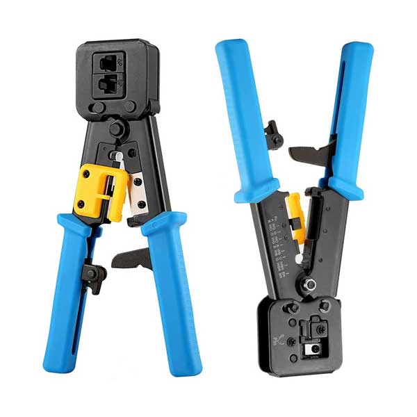 NETWORK ELECTRONIC TOOLS 8P8C / RJ45 - 6P6C / RJ12
