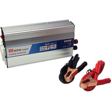 MRW Power Inverter  DC 12V/24V AC 220V 600W - Solar