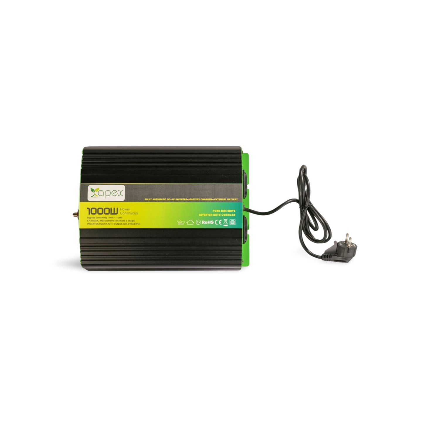 NS1000-12 Apex 1000W _arjlı Tam Sinüs _nverter 12V