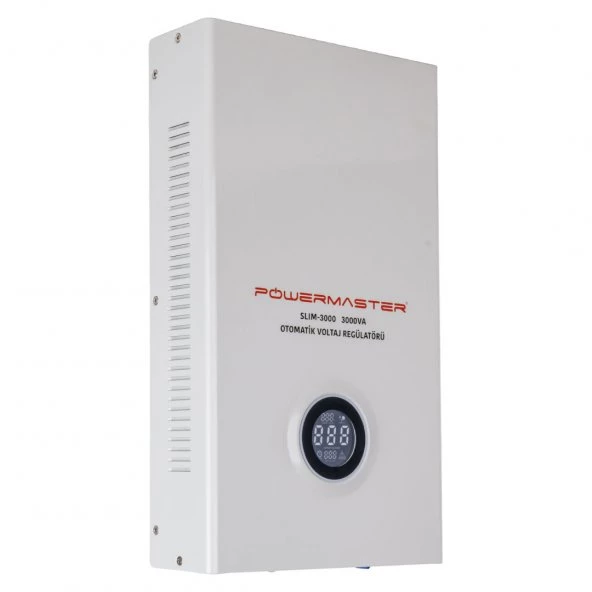 POWERMASTER AUTOMATIC VOLTAGE REGULATOR SLIM-3000 (3000 WATT)